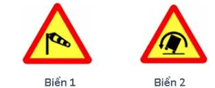 Hình câu 414: Gặp biển nào dưới đây người tham gia giao thông cần phải điều chỉnh tốc độ xe chạy cho thích hợp, đề phòng gi…