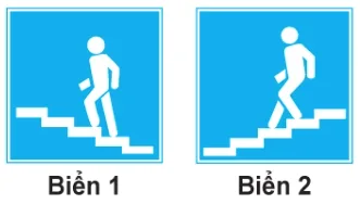 Hình câu 451: Biển nào chỉ dẫn cho người đi bộ sử dụng hầm chui qua đường?